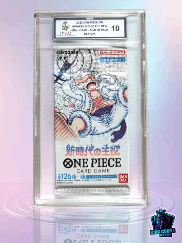2023 One Piece JPN Awakening Of The New Era OP-05 Sealed Pack MGC 10