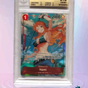 2022 One Piece Romance Dawn Nami OP01016 BGS 9.5