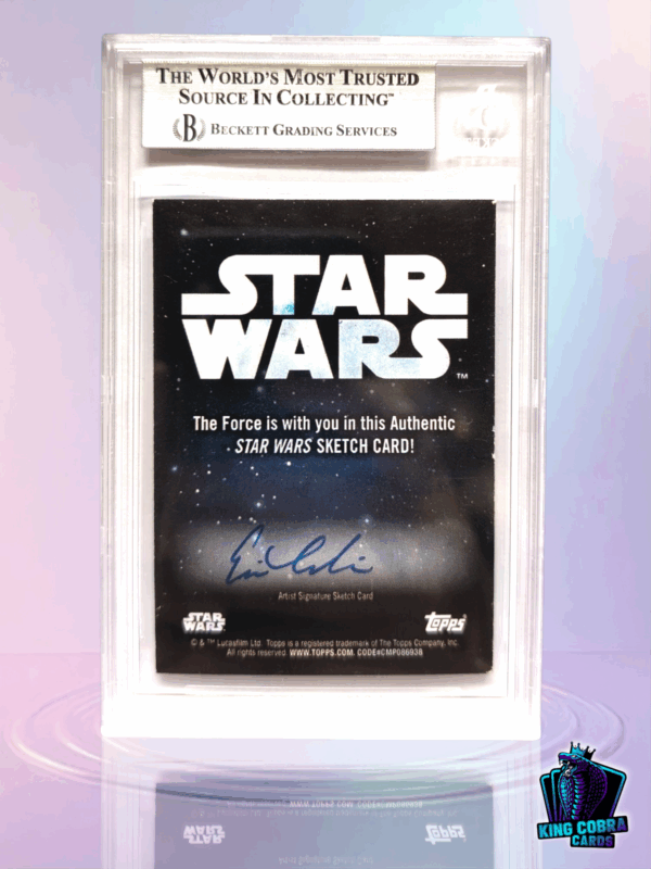 Topps Star Wars Eric Medina Sketch Card BGS Authentic - Image 2