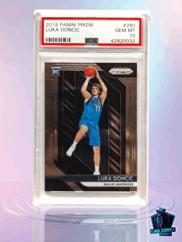 2018 Panini Prizm Luka Doncic PSA 10