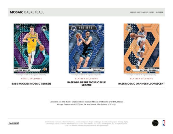 2024/25 Panini Mosaic Basketball 6-Pack Blaster Box - Image 4