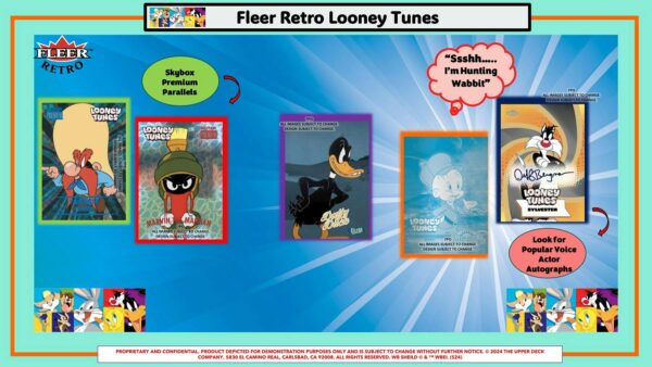 Fleer Retro Looney Tunes 5-Pack Blaster Box (Upper Deck 2024) - Image 5