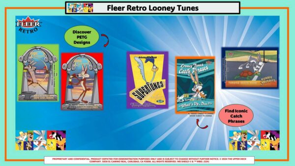 Fleer Retro Looney Tunes 5-Pack Blaster Box (Upper Deck 2024) - Image 6