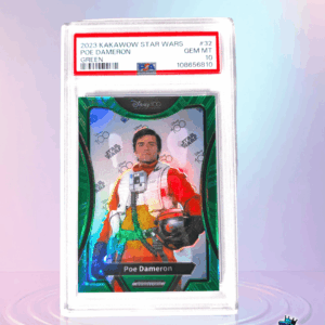 2023 Kakawow Star Wars Poe Dameron Green /20 PSA 10