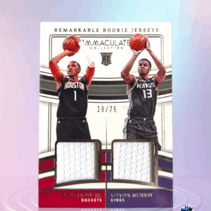 2022-23 Immaculate - Jabari Smith Jr. / Keegan Murray Remarkable Rookie Jersey RC /75