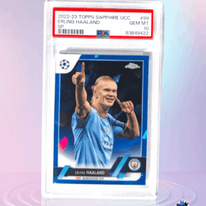 2022-23 Topps Sapphire Ucc Erling Haaland SP PSA 10