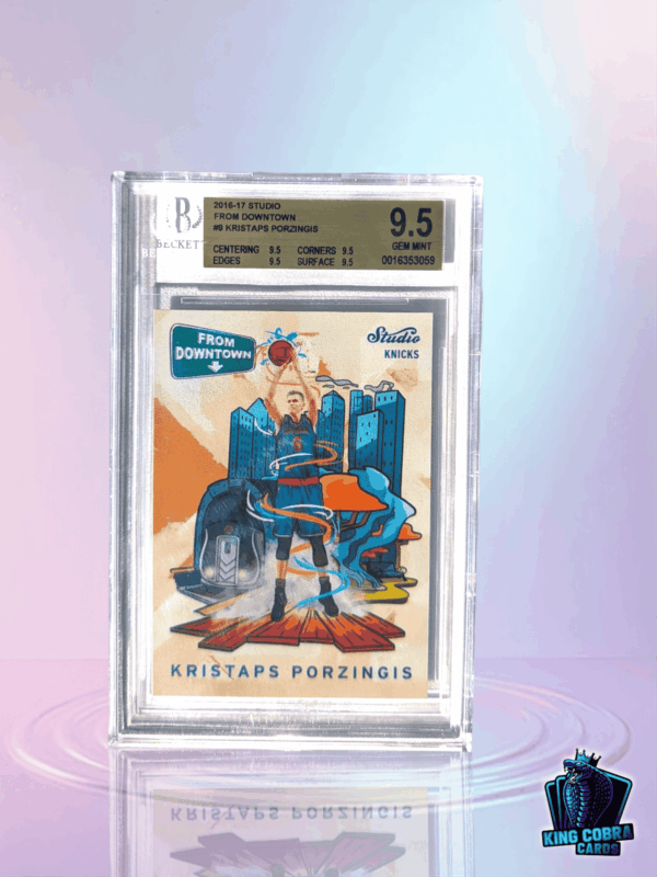 2016-17 Studio From Downtown Kristaps Porzingis BGS 9.5