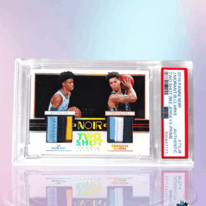 2019 Panini Noir Ja Morant / Brandon Clarke Two Shots Rookie Jersey /25 AUTHENTIC