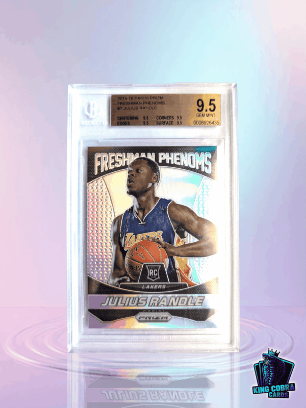 2014-15 Panini Prizm Freshman Phenoms Julius Randle BGS 9.5