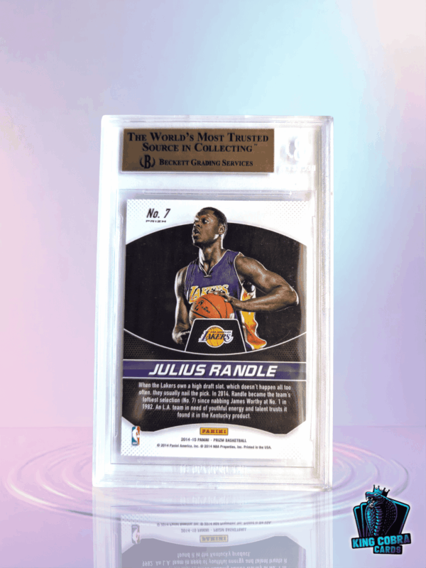 2014-15 Panini Prizm Freshman Phenoms Julius Randle BGS 9.5 - Image 2