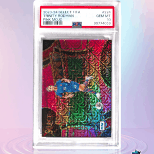 2023-24 Select Fifa Trinity Rodman Pink Mojo /199 PSA 10