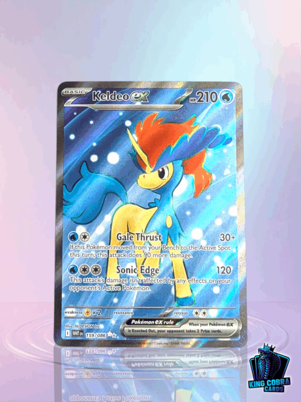 Keldeo ex 159/086 White Flare