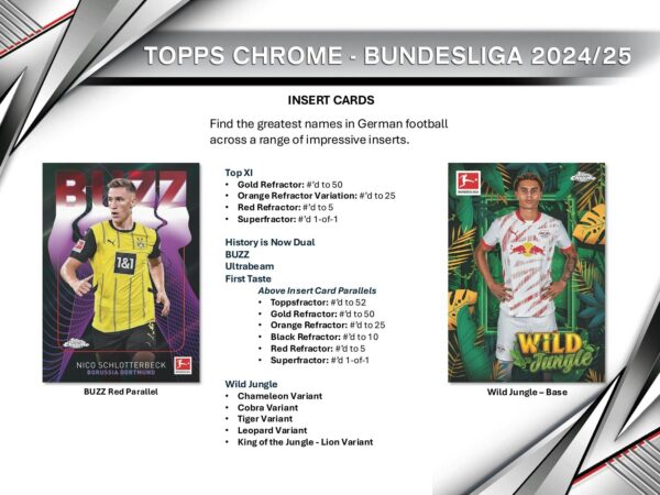 2024/25 Topps Chrome Bundesliga Soccer 7-Pack Blaster Box - Image 6