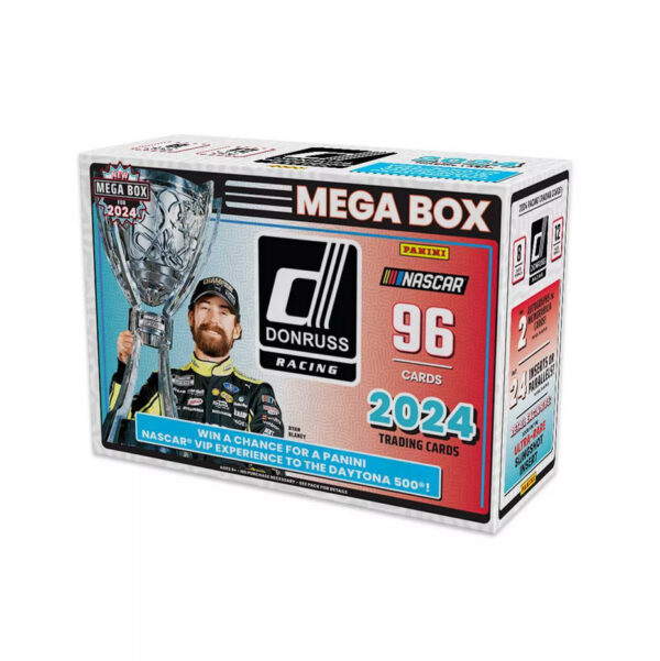 2024 Panini NASCAR Donruss Racing Trading Card Mega Box