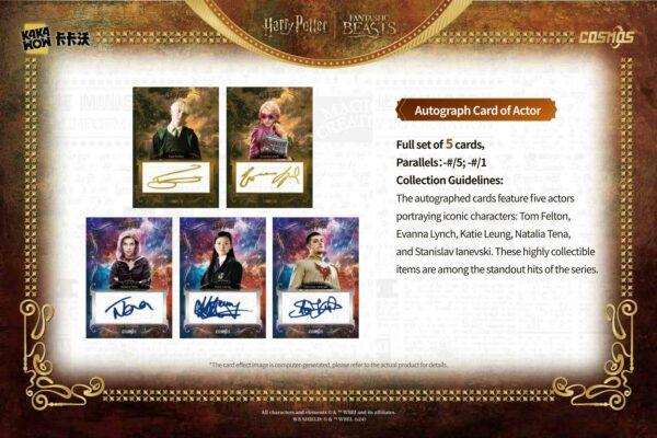 Cosmos Harry Potter Trading Cards Hobby Pack (Kakawow 2025) - Image 21