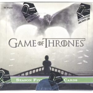 Game Of Thrones Season 5 (Five) Trading Cards Box (Rittenhouse 2016)