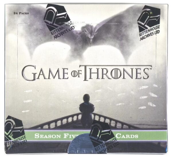 Game Of Thrones Season 5 (Five) Trading Cards Box (Rittenhouse 2016)