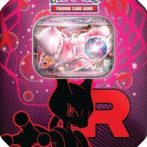 Pokemon - Scarlet & Violet - Team Rocket Tin - Team Rocket's Mewtwo ex