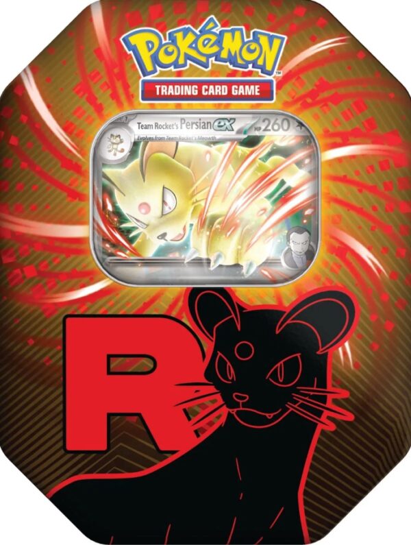 Pokemon - Scarlet & Violet - Team Rocket Tin - Team Rocket's Persian ex