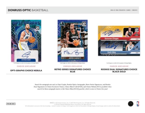 2024/25 Panini Donruss Optic Basketball Choice Box - Image 5