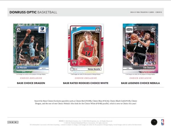 2024/25 Panini Donruss Optic Basketball Choice Box - Image 6