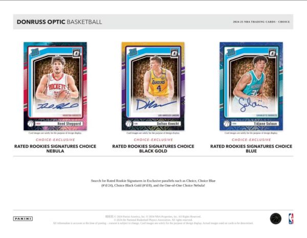2024/25 Panini Donruss Optic Basketball Choice Box - Image 4
