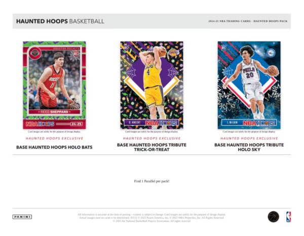 2024/25 Panini Haunted Hoops Halloween Basketball Pack - Image 4