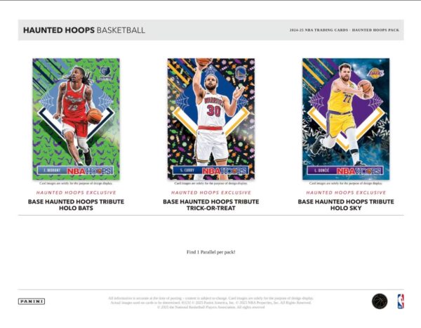 2024/25 Panini Haunted Hoops Halloween Basketball Pack - Image 5