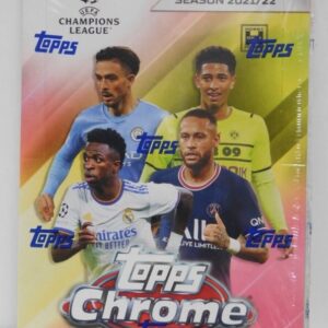 2021-22 Topps Chrome UEFA Champions League Hobby Box Lite