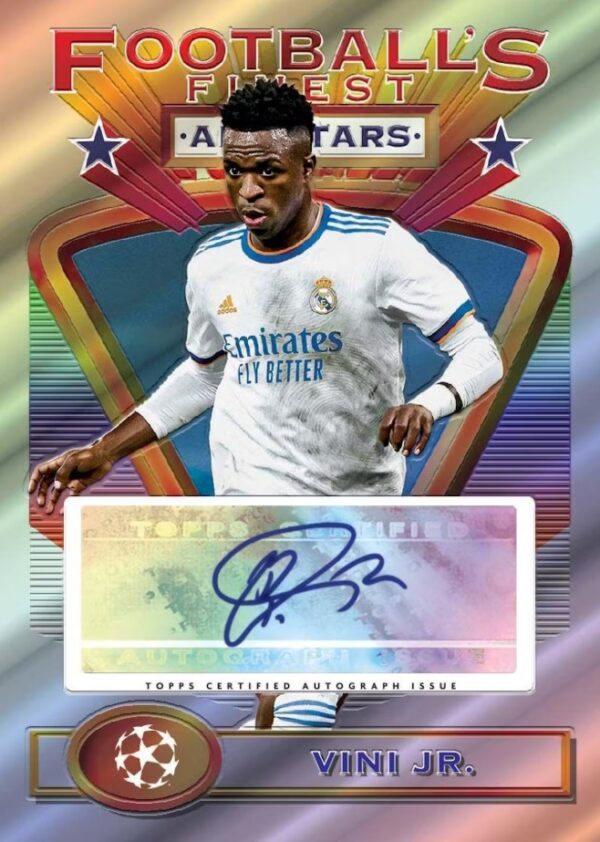 2021/22 Topps UEFA Champions League Finest Flashbacks Soccer Hobby Box - Image 3