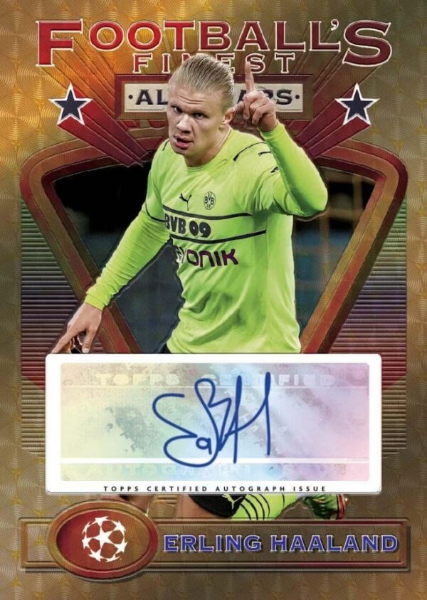 2021/22 Topps UEFA Champions League Finest Flashbacks Soccer Hobby Box - Image 5