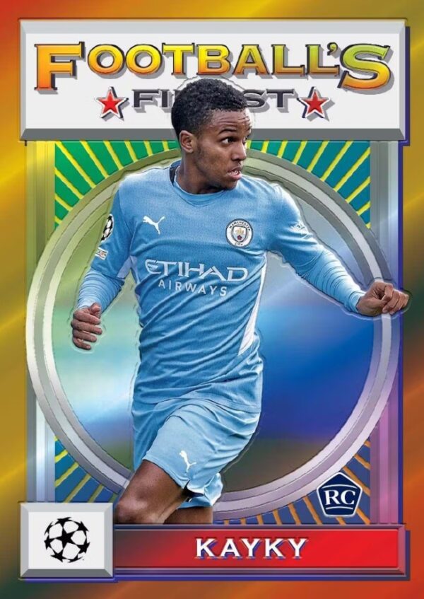 2021/22 Topps UEFA Champions League Finest Flashbacks Soccer Hobby Box - Image 7