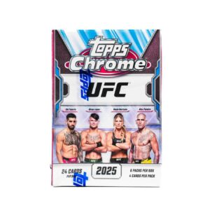 2025 Topps Chrome UFC 6-Pack Blaster Box