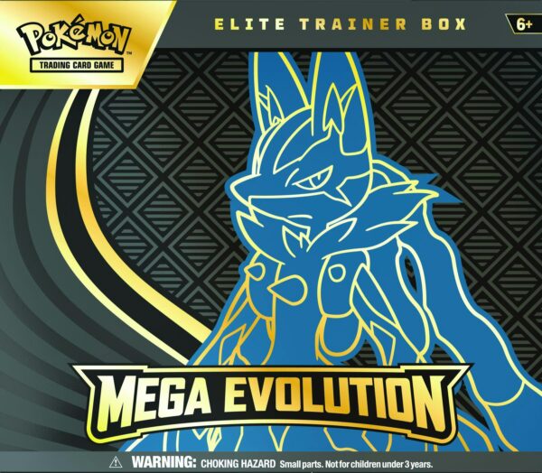 Pokemon Mega Evolution Elite Trainer Box (Lucario) - Image 3