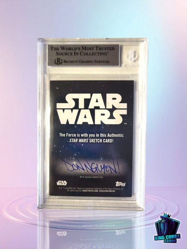 2024 Topps Chrome Star Wars Galaxy Sketch Don Nguyen (Hera Syndulla) - Image 2