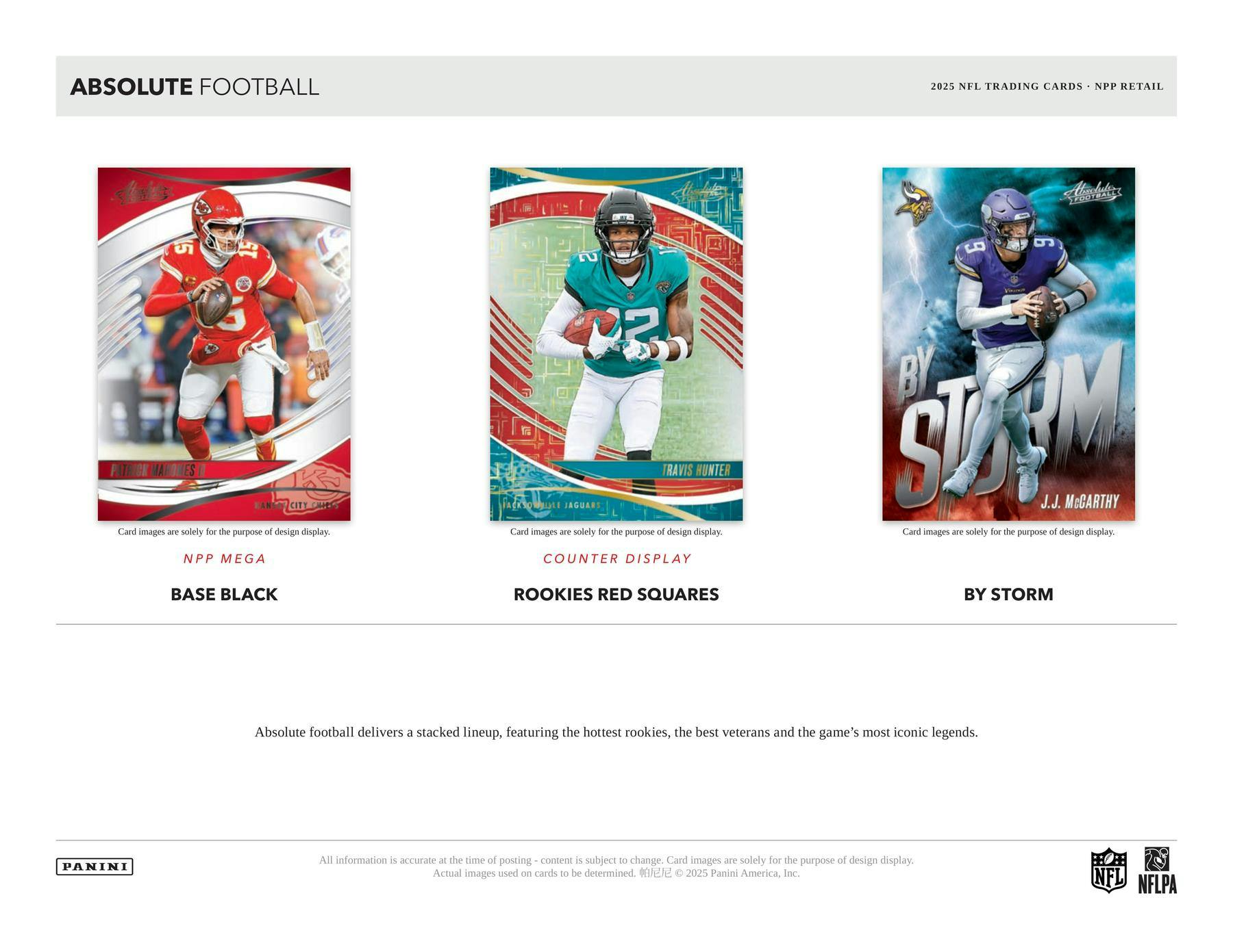 2025 Panini Absolute Football Blaster Box - Image 5