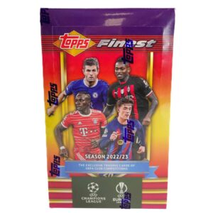 2022/23 Topps Finest Flashbacks UEFA Club Competitions Soccer Hobby Box