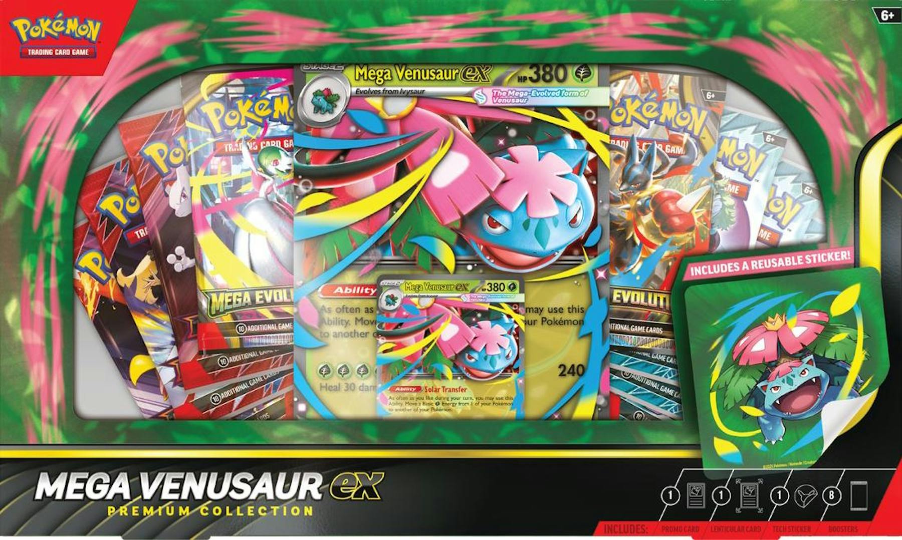 Pokemon Mega Venusaur ex Premium Collection Box - Image 3