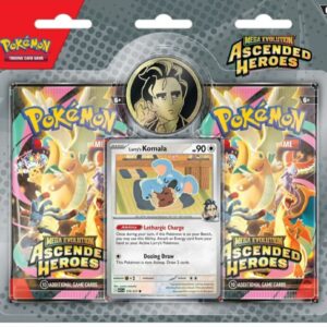 Pokemon Mega Evolution Ascended Heroes Larry Blister Pack