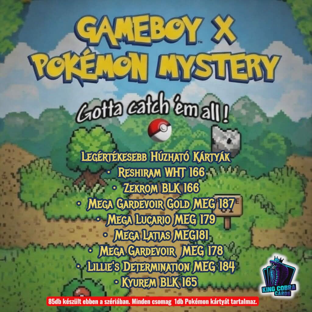 KCC GAMEBOY X POKÉMON MYSTERY Series 2 - Image 2