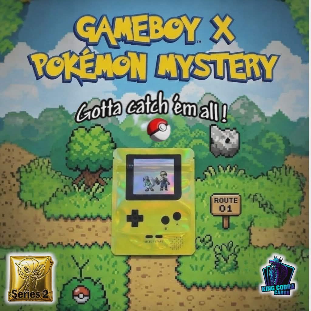 KCC GAMEBOY X POKÉMON MYSTERY Series 2