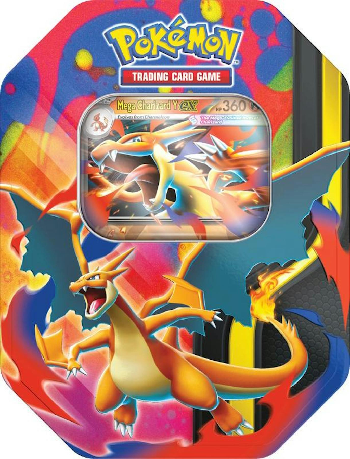 Pokemon Mega Charizard Tin - Image 3