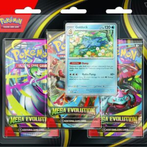 Pokemon Mega Evolution 3-Pack Blister