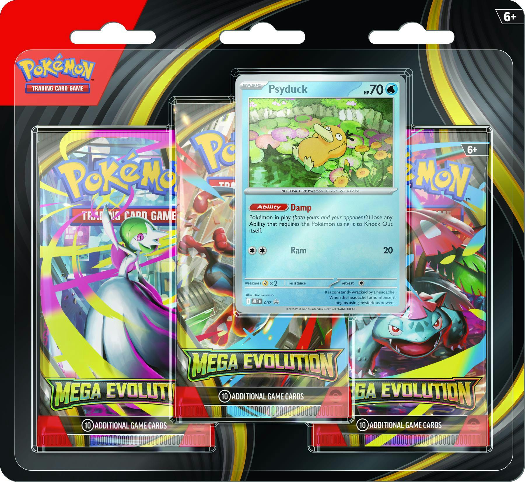 Pokemon Mega Evolution 3-Pack Blister - Image 2