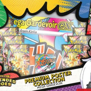Pokemon Mega Evolution: Ascended Heroes Premium Poster Collection Gardevoir