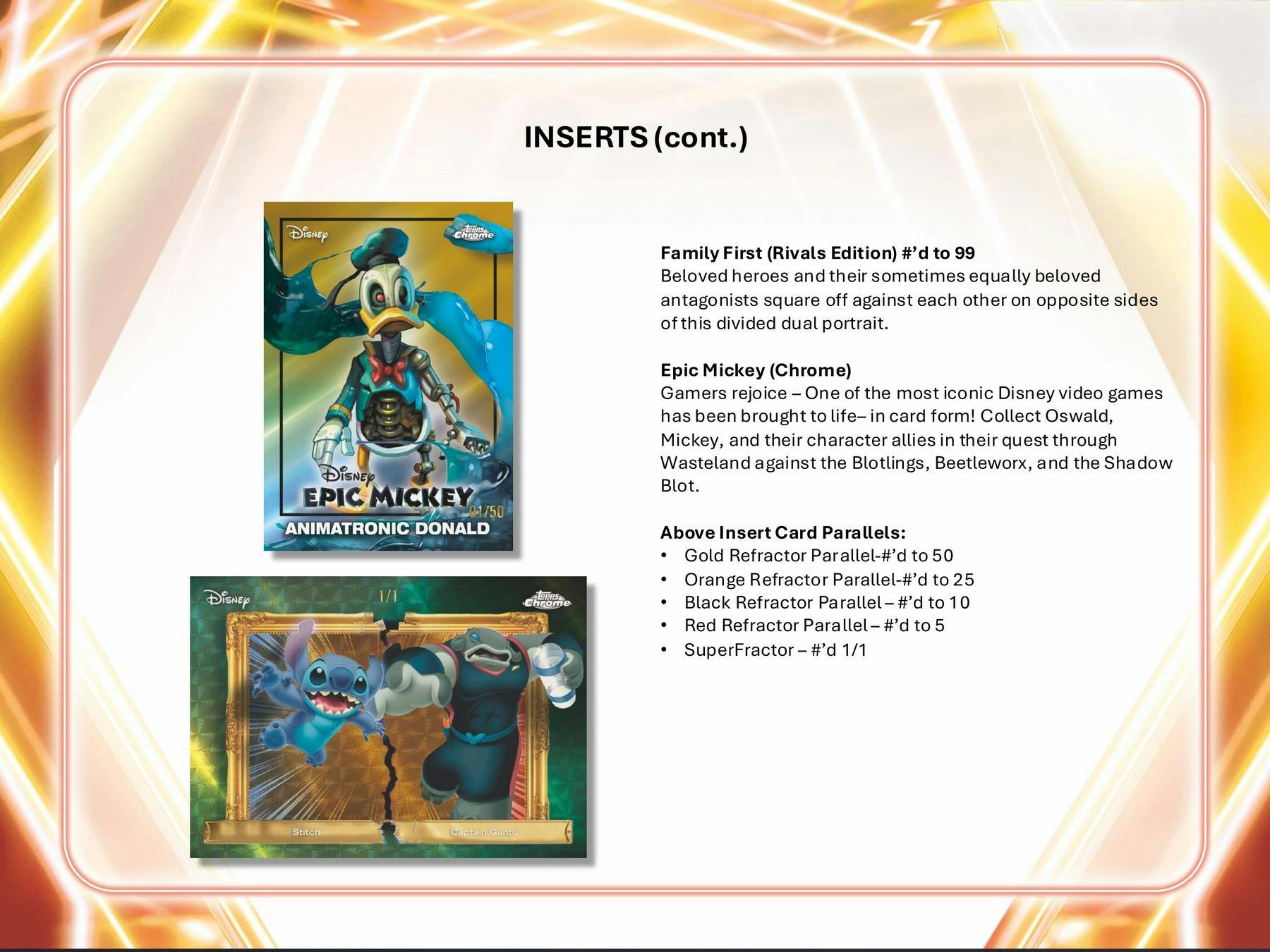 2026 Topps Disney Neon Mega Box - Image 13