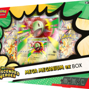 Pokemon Mega Evolution: Ascended Heroes Mega Meganium ex Box