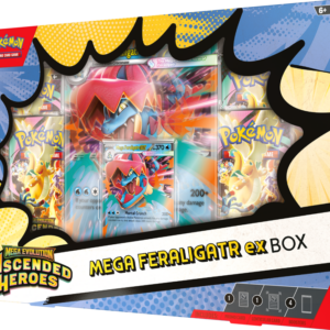 Pokemon Mega Evolution: Ascended Heroes Mega Feraligatr ex Box