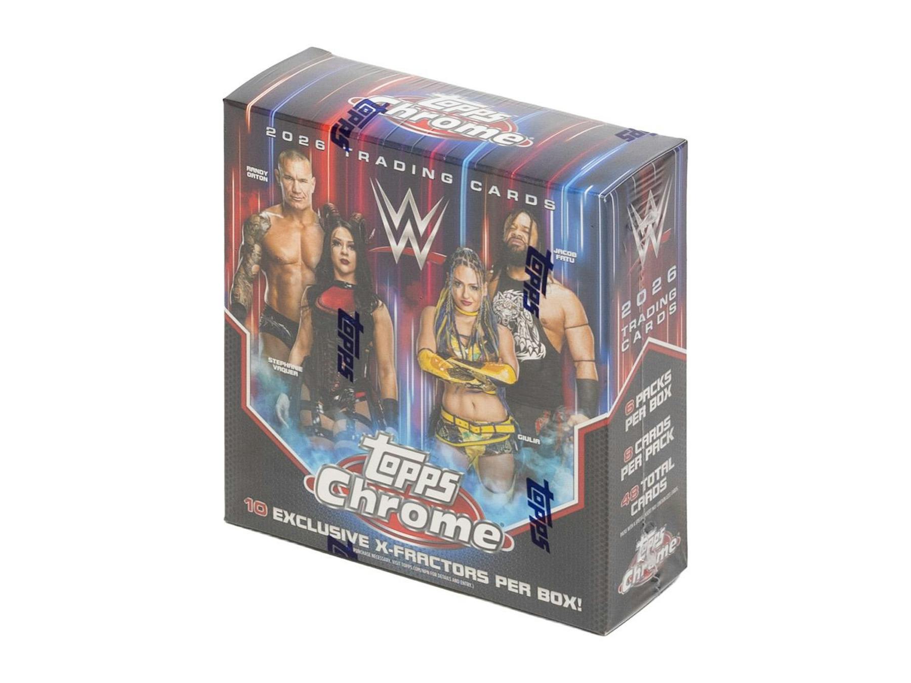 2026 Topps Chrome WWE Wrestling Mega Box - Image 2