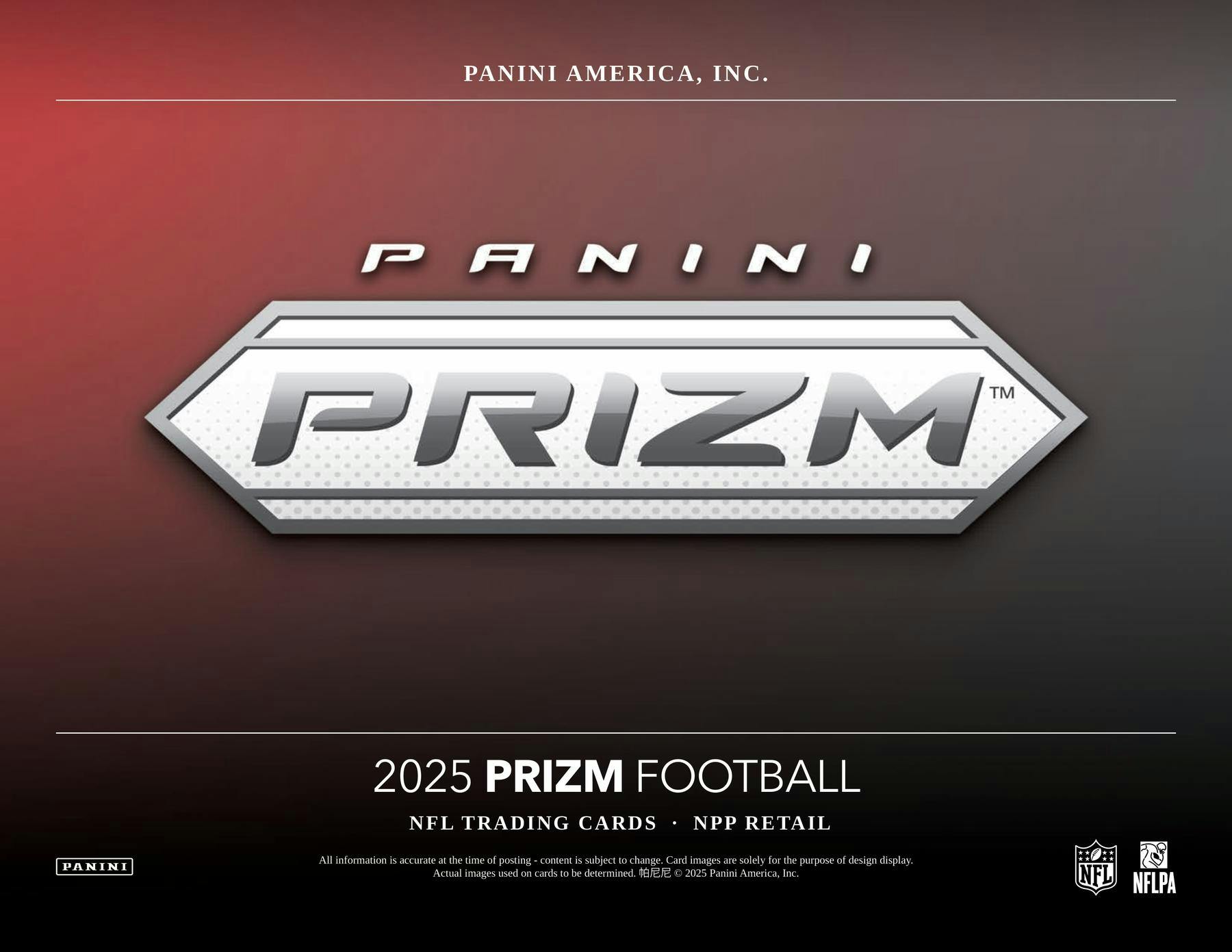 2025 Panini Prizm Football Blaster Box (Lazer Prizms!) - Image 3